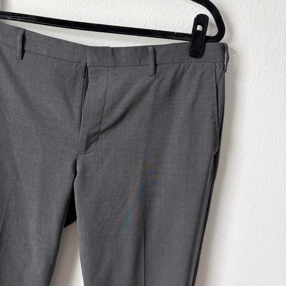 Men’s J. Crew Charcoal Thompson Gray Dress Pants W38 L32 - Picture 2 of 5